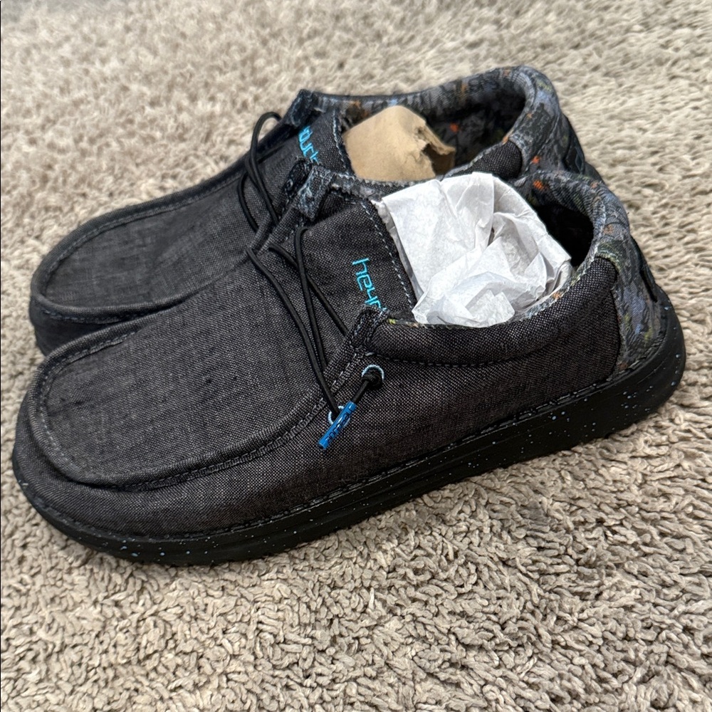Hey Dude boys Wally Youth Chambray Wave Ride